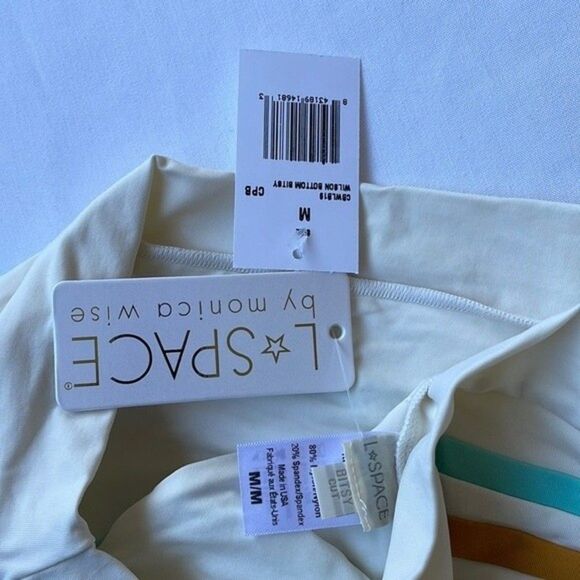 L*Space Womens Size Medium Wilson Bitsy Bikini Bottom - Picture 9 of 12